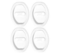 Generico Door Latch Protection Covers - 4pcs Car Lock Guard Set, Anti-Scratch Material, Simple Application, Vehicle Interior Accessory, Sleek Design | Secure Fit, Practical Styling, Interior Safety