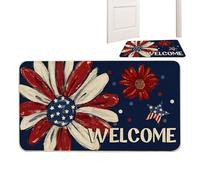 Generico Door Mat - Non Slip Entry Rug for Indoor Outdoor Use | Absorbent Polyester with Rubber Backing, Dirt Trapping Floor Mat for Home Entrance Kitchen Bathroom Porch Welcome Area
