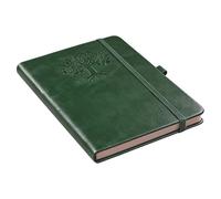 Generico Dotted Journal - Retro Leather Hardcover Diary, Premium Leather Notebook | Ideal for Planning, Writing, Note-Taking, Tracking, School, Work, Office, Business Trips, Personal Organisation