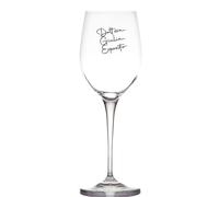 Generico ''Dottore'' Calice da Vino Bianco Rosso Personalizzato con nome Laureata Idea regalo di Laurea Natale Università Studio Dottore Dottoressa Proclamazione in corsivo