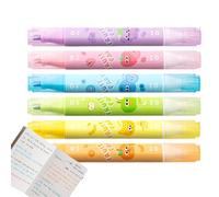 Generico Double Headed Highlighter, Quick Dry Marker Pens, Medium Size for Students, Writing Tool Stationery Feature, Home Utility Category, Pens for Adults Teens School Journaling Planner Study