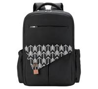 Generico Double Layer Waterproof Diaper Backpack for Mom, Multi-Function Stroller Pack, Large Capacity Baby Diaper Bag with Charging Port, Ideal for Moms, Convenient Storage for Baby