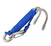 Generico Double Reef Hook Stainless Steel Diving Hook with Rope