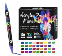 Generico Double Sided Markers - Drawing Pens, Tip Coloring Set | Vibrant Pigment Ink Art Supply Collection Kit, Smooth Blending Illustration Tool System With Adult Kids Creative Design Use