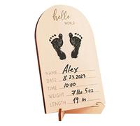 Generico Double-Sided Sonogram Frame - Pregnancy Photo | Baby Announcement Sign, Ultrasound Picture Display, Nursery Decor, Keepsake Memory Frame, Gift For Expecting Parents, Home Display