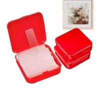 Generico Double Sided Tape - 3 Boxes Strong Sticky Pads, Double Sided Adhesive, Heavy Duty Mounting Function for Wood Paper Tile Furniture Photo, Adhesive Supplies, Multi Color