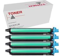 Genérico DR311 DR311K DR311C DR311M DR311Y (Drum) Pack 4 Compatibile con Konica Minolta Bizhub C220 C280 C360 1x A0XV0RD, 3X A0XV0TD