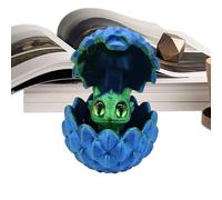 Genérico Drago 3D Diviso in Miniatura | Piccolo drago stampato in 3D con guarnizioni mobili | Decorazione moderna per scrivania, comodino, davanzale della finestra e vaso per casa o ufficio