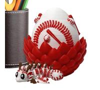 Generico Drago con Stampato in 3D | Giocattolo Snodabile con Miniatura all'Interno | Giocattoli Stampati 3D,Per Bambini Famiglia Ragazzi Giovani Compleanni Casa Auto Scrivania