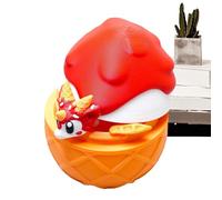 Generico Drago Stampato In 3D - VIVID EGOG | Scultura Posizionabile Articolata | Ornamento Del Modello Di Creatura Fantasy | Desktop Workplace Accent School Student Decoration | Da Uomo Da Donna Da D