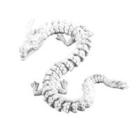 Generico Drago Stampato - Mini Draghi | Figura Di Drago Mobile, Dragos Articolato Realizzato Con Stampa 3D, Kit Modello Da 30 Cm, Creatura Mitica Flessibile, Statua In Resina ABS, Figuras D