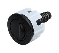 Generico Drain Toilet Button - Round Oval Remote Control | Electroplated European Export Standard | For Bathroom Toilet Seat Accessory