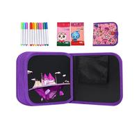 Generico Drawing Notebook - Waterproof Educational With Pens | 14-Page Reusable Kids Drawing Books For Coloring Painting Doodling Sketching Writing Boys Girls Home School Travel And Others