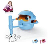 Generico Drawing Robot for Kids, Interactive Educational Drawing Robot for Kids, Guide art Enlightenment, With 100 Word Cards & 14 Color Pens for Girls and Boys Age 3-6 (C#1)