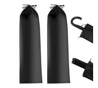 Generico Drawstring Bag, 2x Hiking Poles Carrying Bag, Portable Fast Drying Storage Pouch, Outdoor Travel Organizer for Camping, Climbing, and Hiking, 8x24 Inches