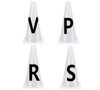 Generico Dressage Cones Horse| Training Supplies, Riding Cones with Letters