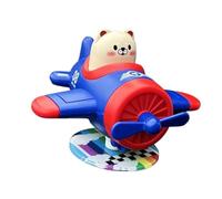 Generico Drifting Airplane Dashboard Decor, Interactive Car Ornament, Motion-Activated Travel Accessory, Fun Eye-Catching Design Universals Mount Fit for Car, SUV, Truck, RV, Desk, Road Trip Use