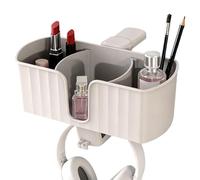 Generico Drink Holder, Desk Edge Mounting Apparatus, Headset Hanger Bracket, Mug Cup Vessel Support, Pen Pencil Container, Work Area Saving Solution, Perfect for Dining Room Piece