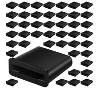 Generico Drip Tape End cap | 50 Pieces Hose Drip Tape Row End - Fits 5/8in Tube Leak-Proof Foldable Connectors for Sprinkler Hose Soaker Potted Plant Garden Landscape