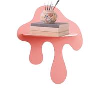 Generico Dripping Shape Wall Shelf, Decorative Book Rack Tool, Efficiency with Liquid-Motion Feature, Durable Storage Shield, Living Room Accessory with Sleek Style, Utility Gear for Books and Plants