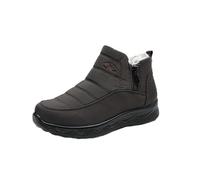 Generico Dritnow Shoes Women’s Insulated Snow Boots, Waterproof Non-Slip & Fur Lined,Comfortable Warm, On Winter Ankle Boots (Coffee,36)