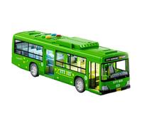 Genérico Driving Bus Toy - City Bus Toy | Car Model Toy | Battery-Operated Car Model Toy with Music and Light, Openable Doors For Kids Birthday, Educational Play Vehicles Toy, Large Electric Bus Toy