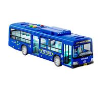 Genérico Driving Bus Toy - City Bus Toy | Car Model Toy | Battery-Operated Car Model Toy with Music and Light, Openable Doors For Kids Birthday, Educational Play Vehicles Toy, Large Electric Bus Toy