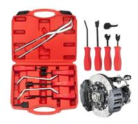 Generico Drum Brake Tool Kit, 8 Piece Portable Adjustable Metal Installer Remover Set for Adult, Lover, Family, Friend, Man, Home, Garage, Workshop