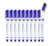 Generico Dry Erase Marker,10 Pieces Writing Pens - 0.5mm Fine Tip Drawing Markers - Solid Material for Teacher Classroom Whiteboard Calendar School Preschool Kindergarten Drawing