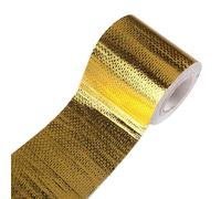 Generico Duct Tape, Heat Resistant Exhaust Pipe Tape,Aluminum Foil Industrial Sealing And Patching Tapes, Waterproof Heavy Duty Adhesive For SUV, Caravan, Automotive Repair Use, 5x10cm