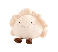 Generico Dumpling Pillow - Cute Stuffed Doll Cushion | Plush Decorative Toy with Soft Comfort Filling Kawaii Room Accent for Home Bedroom Sofa Display Ornament for Birthday Collection Decor