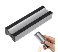 Generico Durable Cue Tip Scuffer, Pool Stick Repair Tool, 5x2cm Multifunctional Tip with Polishing Edge, Billiard Maintenance Tool, Cue Accessory with Compact Design, Training Gear for Pool Table
