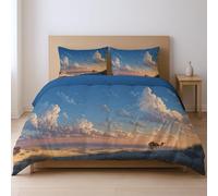 Generico durevole morbido e traspirante protegge dal restringimento set di biancheria da letto, giallo Deserto Cammello 200 * 200cm Adatto per la camera da letto