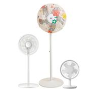 Genérico Dust Cover, Elastic Dust Cover Protection For Fan, Foldable Rustproof Waterproof Protector For Indoor Household Living Room Bedroom Office Desktop Floor Storage