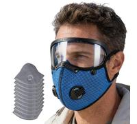 Generico Dust Face Cover With 10 Filters Reusable Anti UV Safety