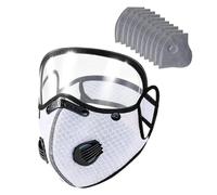 Generico Dust Face Cover With 10 Filters Reusable Anti UV Safety