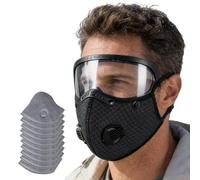 Generico Dust Face Cover With 10 Filters Reusable Anti UV Safety