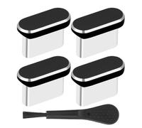Genérico Dust Plug - Phone Dust Plug | Charging Port Cover | Type-C Dust Plug, 5-in-1 Port Cell Phone Dust Cover, Phone Protector, Protect Phone Ports from Dust and Debris, Anti-Loss Dust Plugs