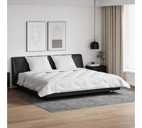 Generico Duvet Invernale con Cuscino 3 PCS Bianco Microfibra,Biancheria,Lenzuola e Coperte,Trapunte e piumini-3377820