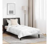 Generico Duvet per Tutte Le Stagioni con Cuscino 2 PCS Bianco Microfibra,Bianco,3.19kg,3376560