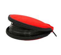 Generico Dvd Portatile e compatta in Nylon - Organizzatore per Dischi Cď | Porta Cď da Auto | Valigetta Rotonda per Dvd, casa e Macchina - Tasca multimediale da 20 posti