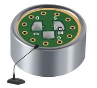 Generico Dynamic Microphone Cartridge, 14mm Unidirectional Electret Condenser Sound Head, Sensitive Mic Replacement Part Clear Audio, Ideal for Studio Recording, Broadcasting