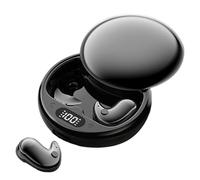 Generico Ear Buds for Sleeping, Invisible Sleep Wireless Earphones Noise-Block, Waterproof Mini Earplug with LED Display Case for Music Meditation Workout Travel Study Bedtime Calls Office Use 3.2g