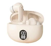 Generico Ear Buds - LED Display Wireless Headphones, Noise Cancelling Workout Earphones, Stereo Sound Waterproof Earbuds | Cordless Audio for Cycling Walking Driving Gym Training Daily Commuting