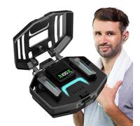 Generico Earbud & In-Ear Headphones, Portable Stereo Earphones With Digital Display, Low Latency True Sound Headset, TV, Smartphone, And Media Streaming, Digital Display, 3.9 X 3.9 X 1.6in
