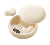 Generico Earbuds, Noise Cancelling Sleep Headphones, Waterproof Mini Earplug, LED Display, Secure Fit, Wireless Comfort for Music, Meditation, Workout, Travel, Study, Calls, Library
