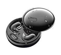 Generico Earbuds, Noise Cancelling Sleep Headphones, Waterproof Mini Earplug, LED Display, Secure Fit, Wireless Comfort for Music, Meditation, Workout, Travel, Study, Calls, Library