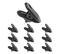 Generico Earphone Cable Clips,Headphone Clamp Wire Clips Cable Organizer | Rotate Mount Clothing Clip Earphone Accessories for Walking, Exercising, Running, Hiking
