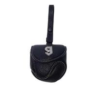 Generico Earphone Storage Bag, Travel Baseball Case, Retro Protector Pouch with Stylish Design, Earbud Carry Bag for School Shopping Business Trip Accessories, for Travel Daily Commute Office Use