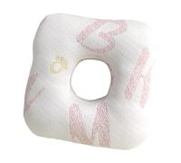 Generico Earring Pillow for Sleeping | Memory Foam Sleeping Support | 11.02x11.02x2.76 inches Pillow with Ear Hole | for Workplace Gym Nap Travel Home Bed Airplane Car